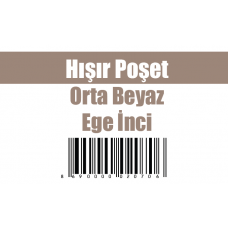 Hışır Poşet Orta Beyaz Ege İnci