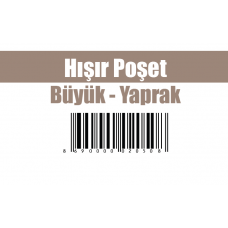 Hışır Poşet Büyük - Yaprak