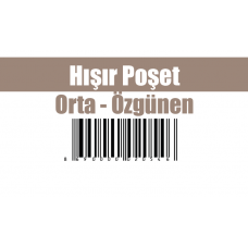 Hışır Poşet Orta - Özgünen