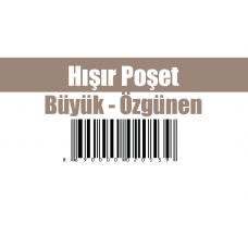 Hışır Poşet Büyük - Özgünen