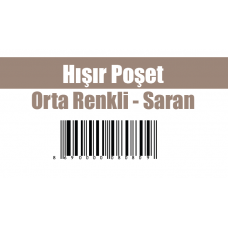 Hışır Poşet Orta Renkli - Saran