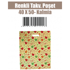 Renkli Takv. Poşet 40 X 50 - Kalmia