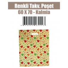 Renkli Takv. Poşet 60 X 70 - Kalmia 
