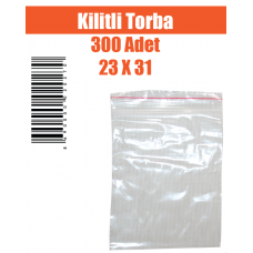 Kilitli Torba 300 Adet 23 X 31