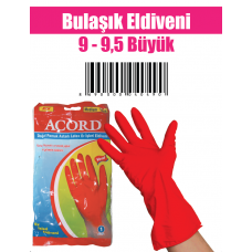 Bulaşık Eldiveni 9 - 9,5 Büyük