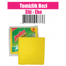 Temizlik Bezi 3 lü - Eko
