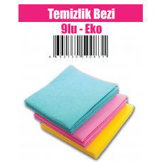 Temizlik Bezi 9 lu - Eko