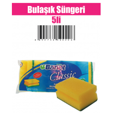 Bulaşık Süngeri 5li