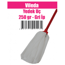 Vileda Yedek Uç 250 gr - Gri İp