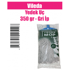 Vileda Yedek Uç 350 gr - Gri İp