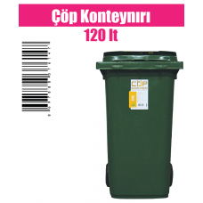 Çöp Konteynırı 120 Lt