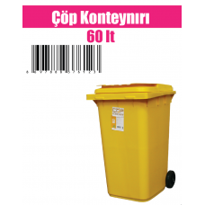 Çöp Konteynırı 60 Lt