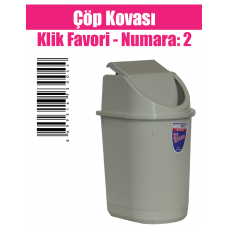 Çöp Kovası Klik Favori - Numara : 2