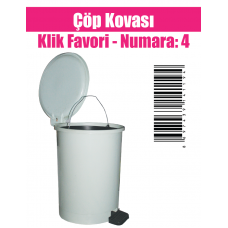 Çöp Kovası Klik Favori - Numara : 4