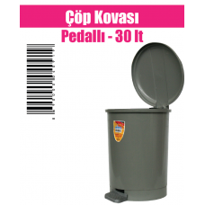 Çöp Kovası Pedallı - 30 lt