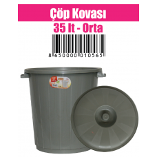 Çöp Kovası 35 Lt - Orta