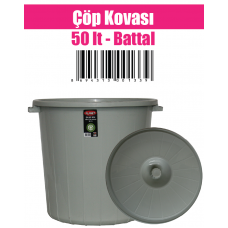 Çöp Kovası 50 Lt - Battal