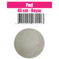 Ped 43 cm - Beyaz