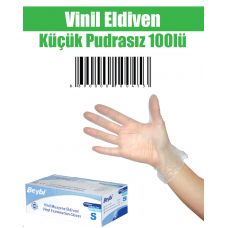 Vinli Eldiven Küçük Pudrasız 100 lü