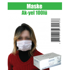 Maske Ak-yel 100 lü